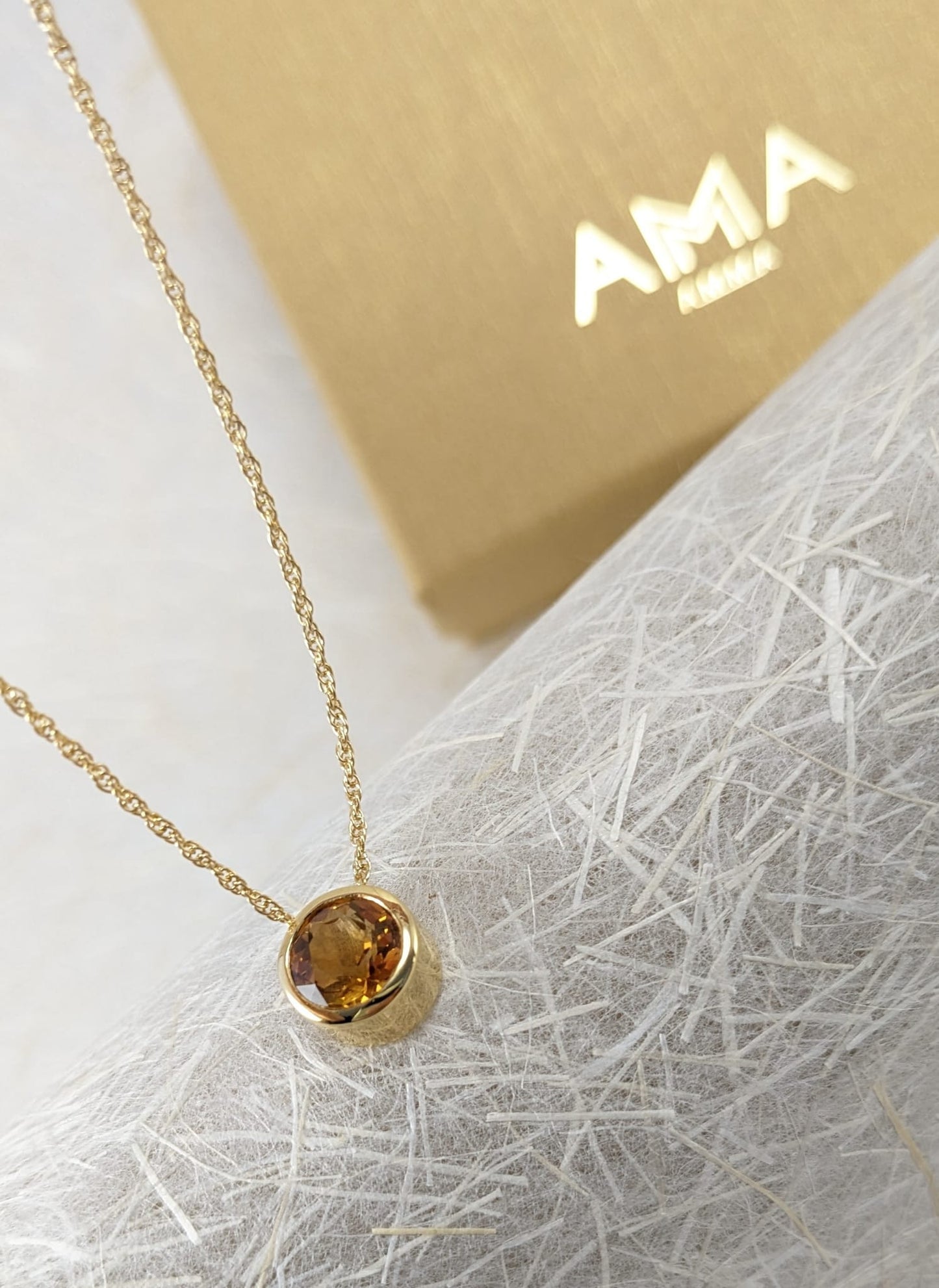 Citrine Necklace